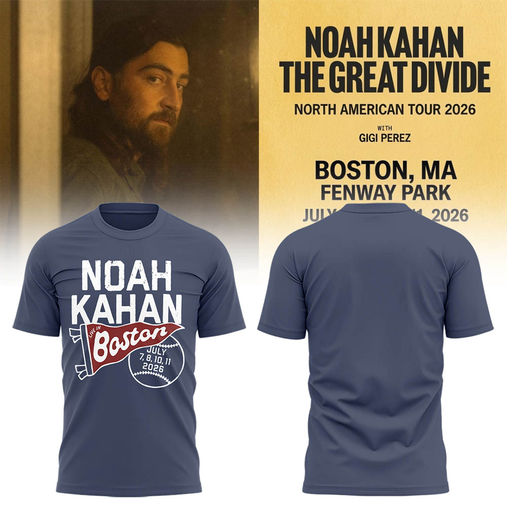 Limited Editon Tour 2026 At Fenway Park Boston Tshirt