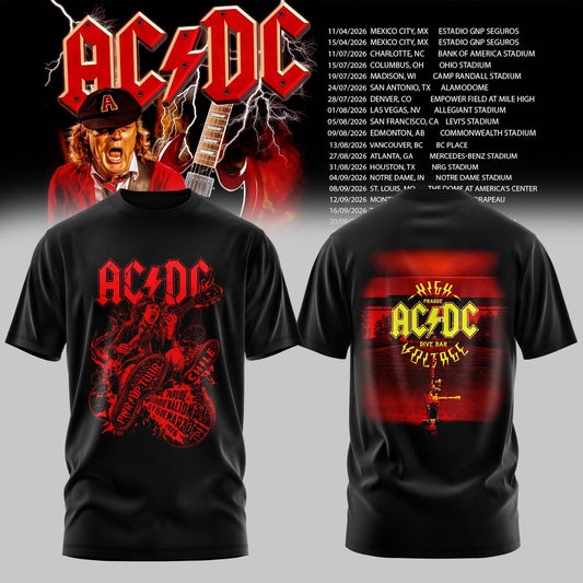 AC/DC 2026 T-SHIRT COLLECTION IS HERE ⚡