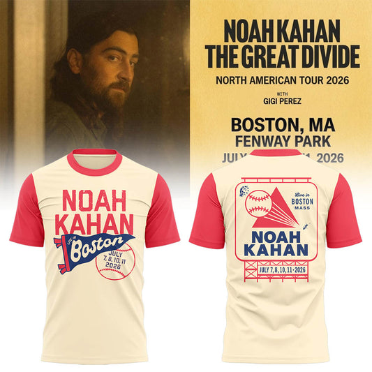 Limited Editon Tour 2026 At Fenway Park Boston Tshirt