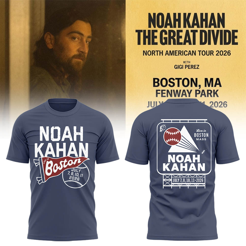 Limited Editon Tour 2026 At Fenway Park Boston Tshirt