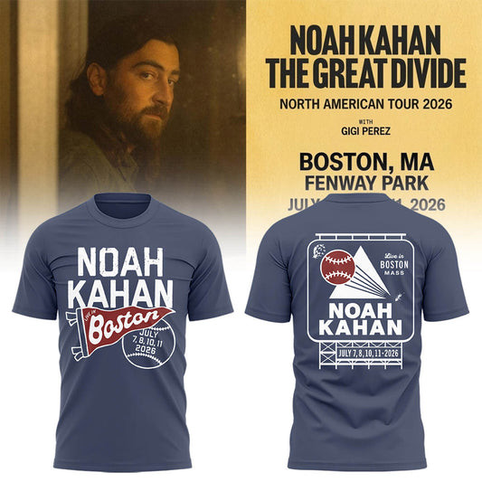 Limited Editon Tour 2026 At Fenway Park Boston Tshirt