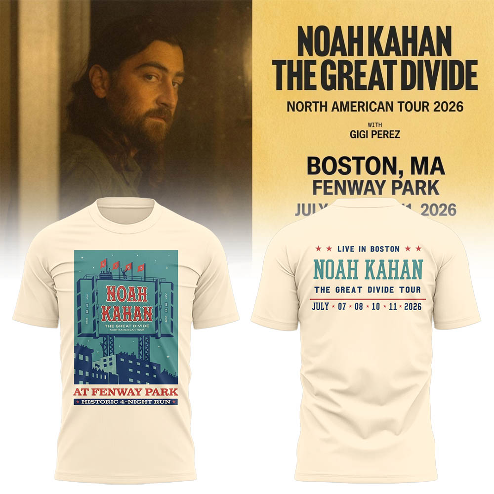 Limited Editon Tour 2026 At Fenway Park Boston Tshirt