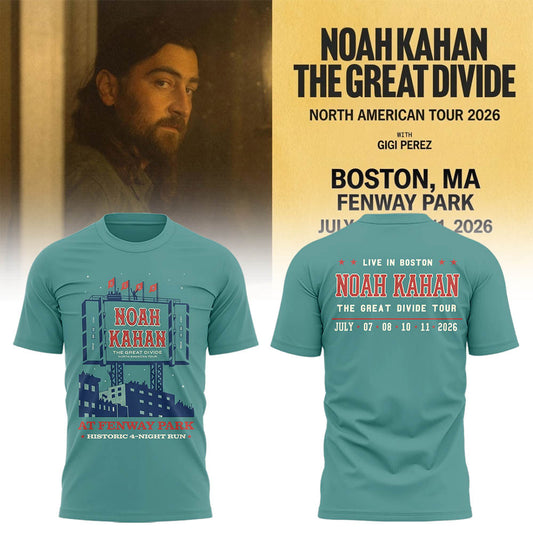 Limited Editon Tour 2026 At Fenway Park Boston Tshirt