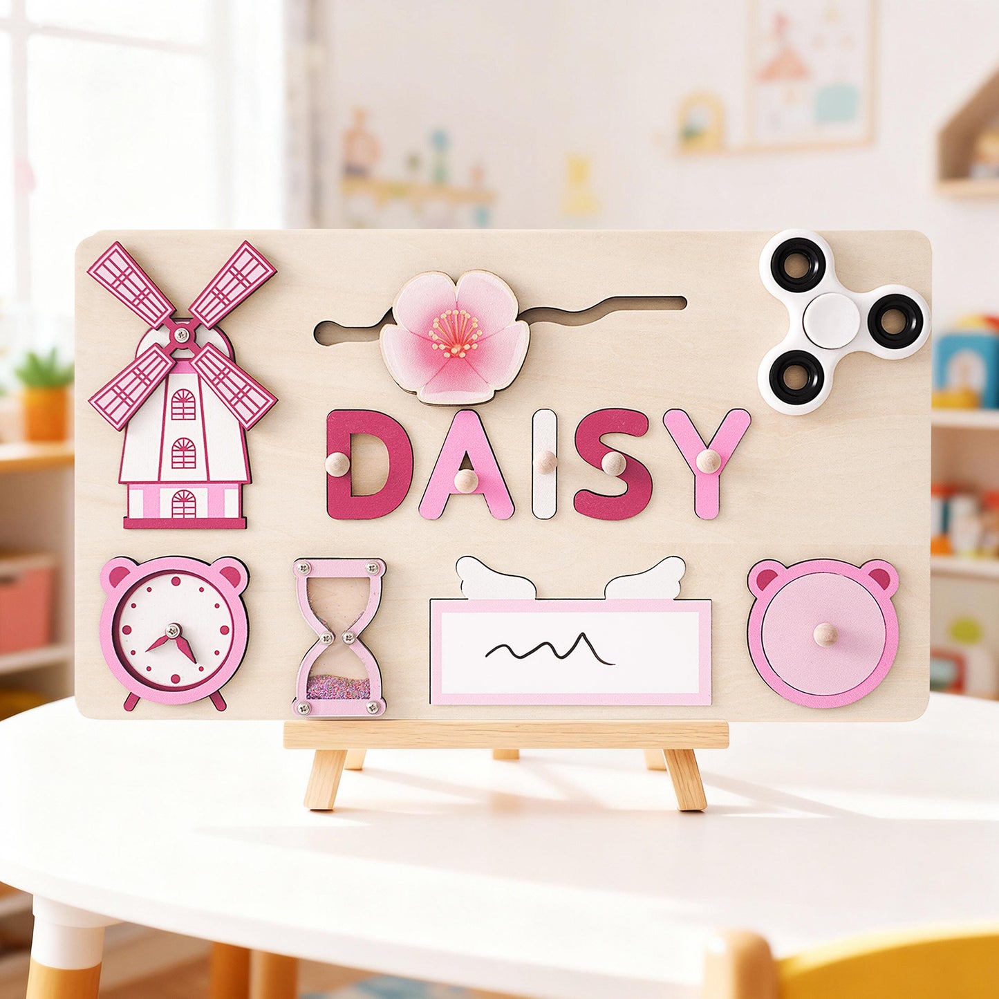 Personalized Handmade Baby Name Puzzle, Baby Girl Gift, Baby Boy Gift, Personalized Birthday Gift for Baby, Nursery Decor, Christmas Gift