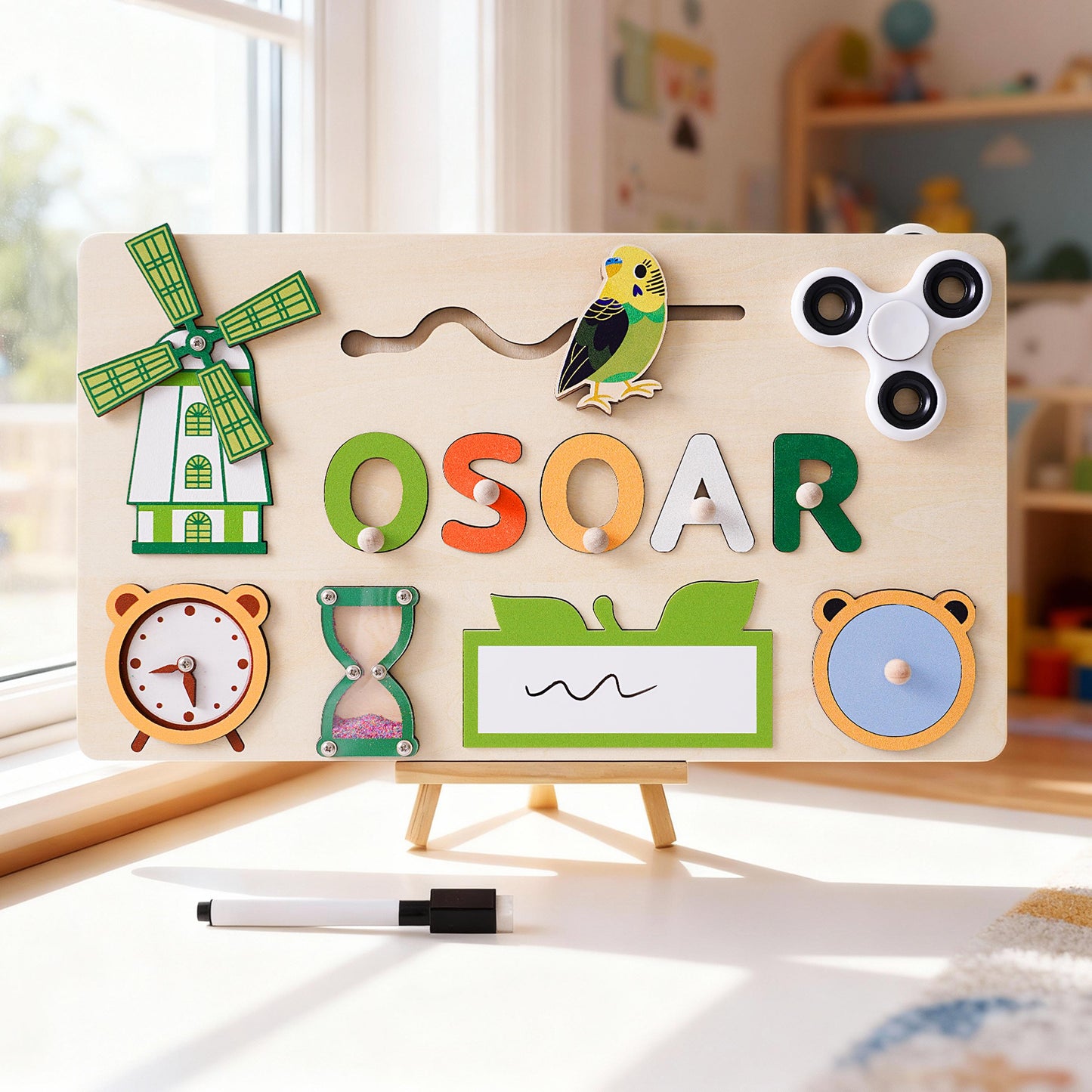 Personalized Handmade Baby Name Puzzle, Baby Girl Gift, Baby Boy Gift, Personalized Birthday Gift for Baby, Nursery Decor, Christmas Gift