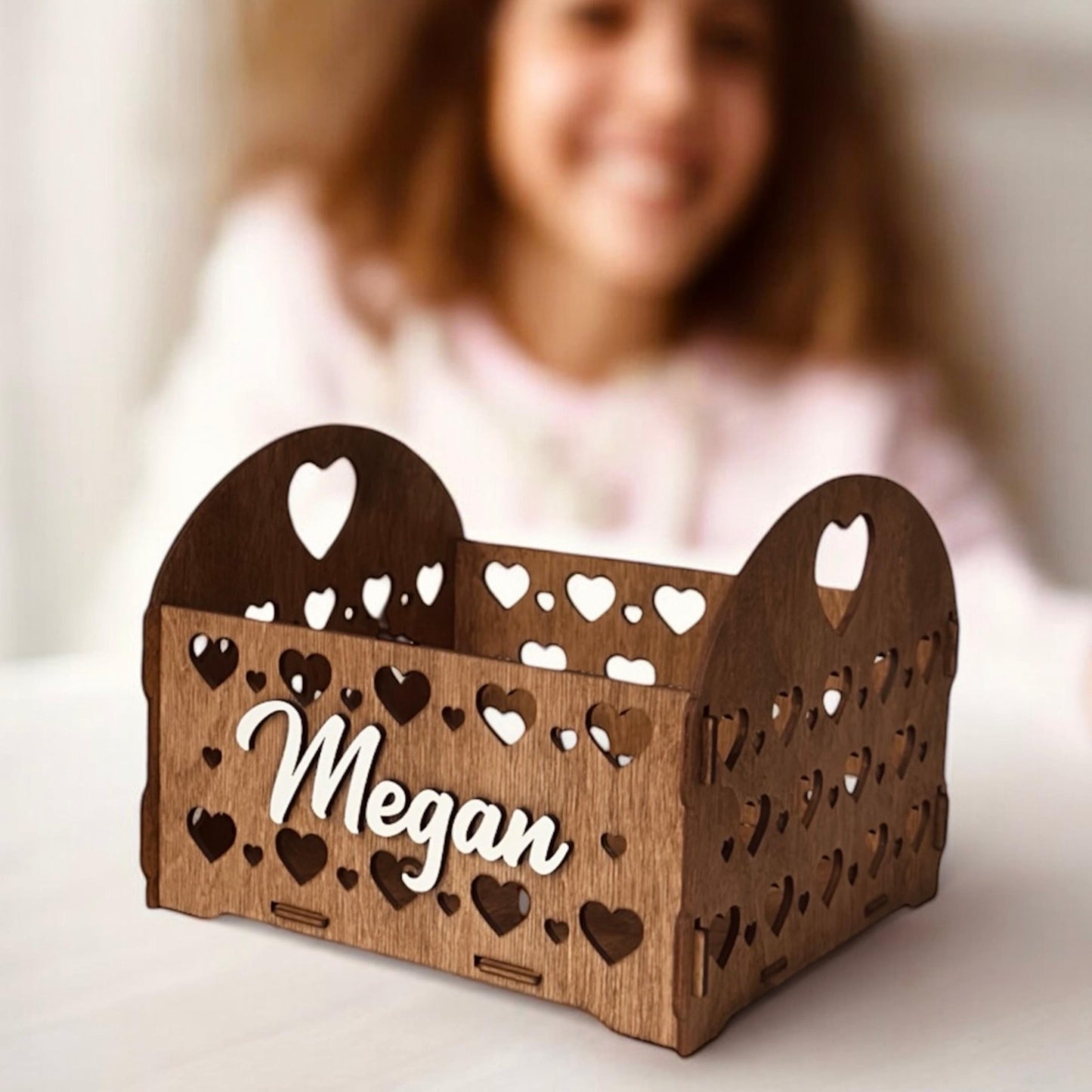 Personalized Wooden Storage Box | Custom Engraved Chest