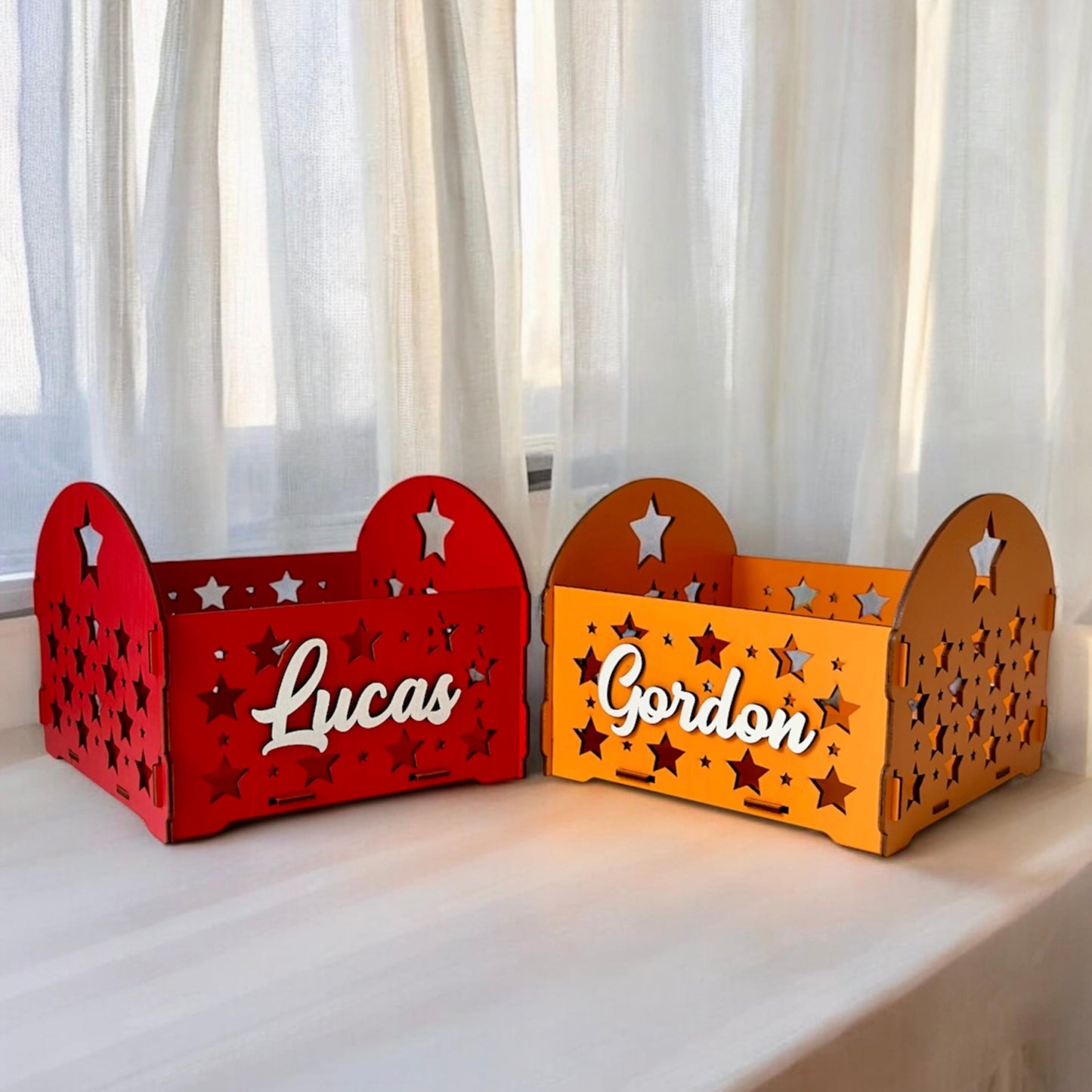 Personalized Wooden Storage Box | Custom Engraved Chest