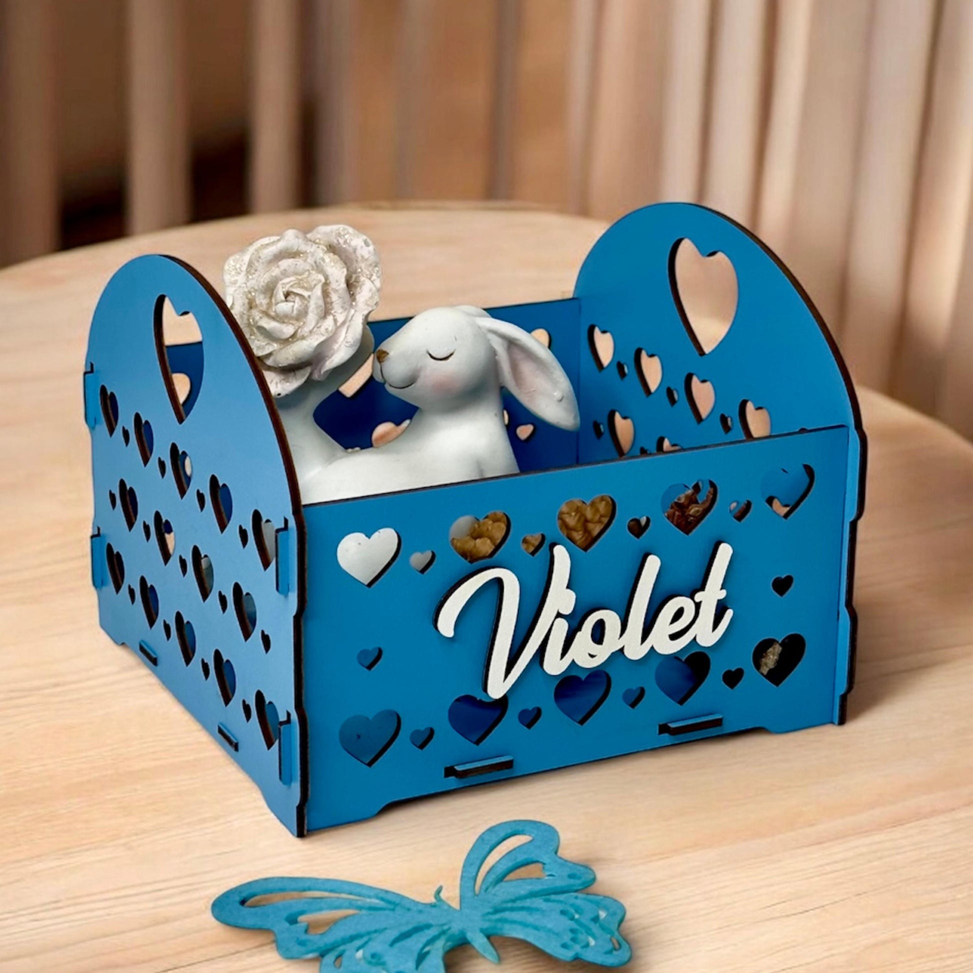 Personalized Rustic Memory Box, Wooden Handmade