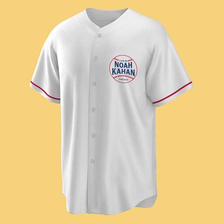 Noah Kahan's 'Great Divide Tour' coming to Chicago | Wrigley Field White Jersey