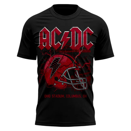 AC/DC x Ohio State Buckeyes Football - Power Up Tour 2026 Black T-Shirt 95 Reviews